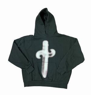21 Savage Men's XL Black It's All a Blur Tour Official Knife Hoodie Sweater EUC